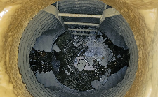 Manhole Structural Lining Using SprayWall Technology